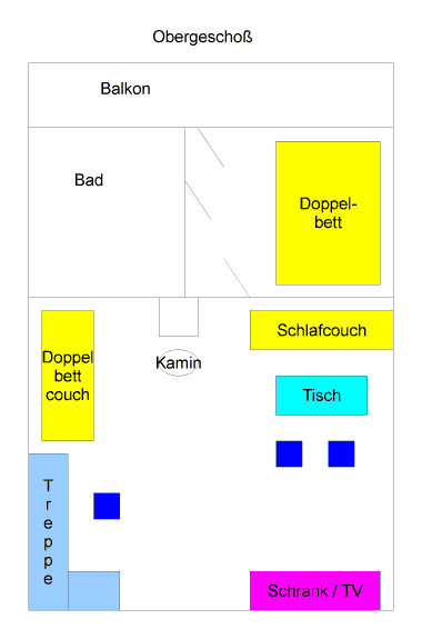 Grundriss Obergeschoss